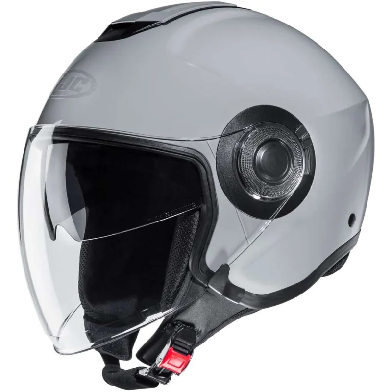Nuovo Arrivo Casco Moto Jet Hjc i40N Solid Nardo Grey