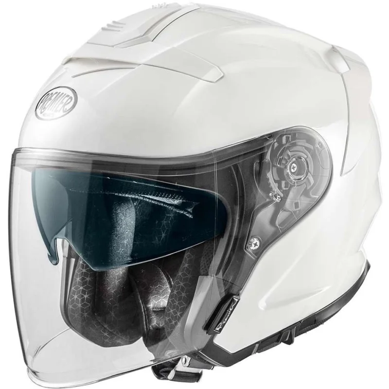Affare Casco Moto Jet in Fibra Premier JT5 U8 Bianco