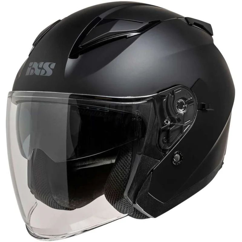 Vendita Finale Casco Moto Jet Ixs 868 SV Nero Opaco
