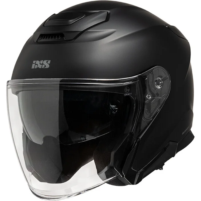 Pagamento Sicuro Casco Moto Jet iXS RAPID J 1.0 Chalky Opaco Nero