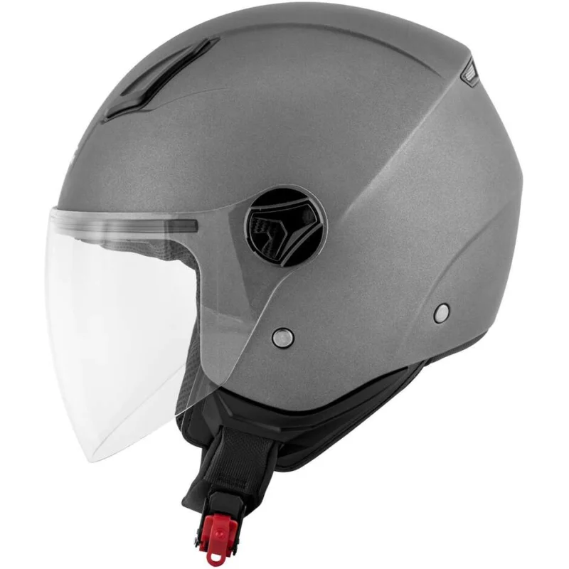 Casco Moto Jet Kappa KV28 S Monocolore Titanio Offerta