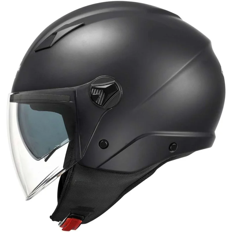 Novità Casco Moto Jet Kappa KV57 Nero Opaco
