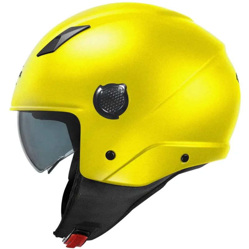 Casco Moto Jet Kappa KV58 Giallo Metal Ultimissimo Modello