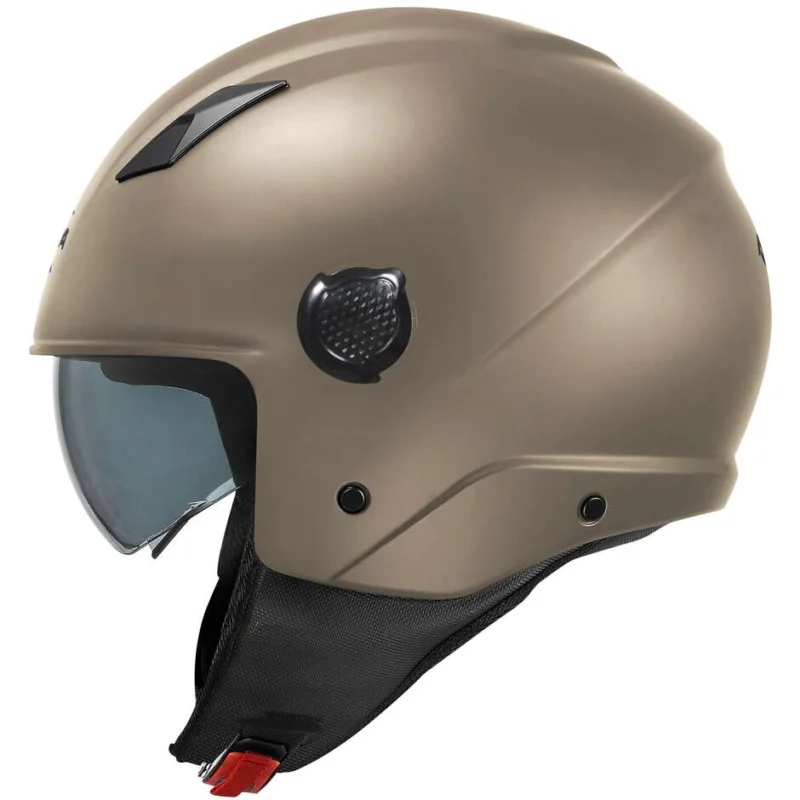 Promozione Casco Moto Jet Kappa KV58 Nichel Opaco