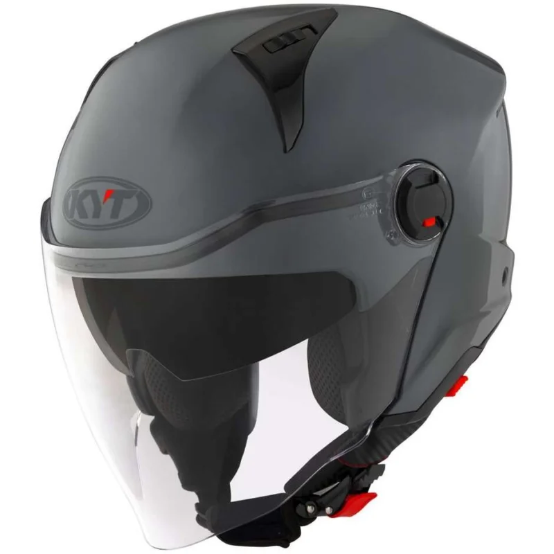 Scelto Dai Clienti Casco Moto Jet KYT D-CITY PLAIN Grigio