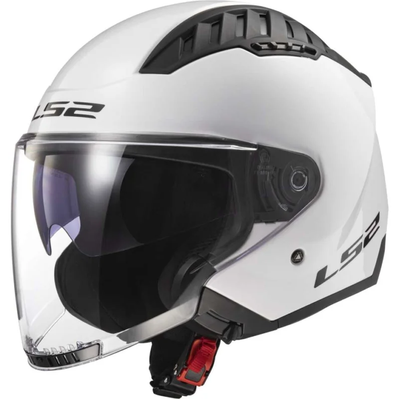 Offerta Speciale Casco Moto Jet Ls2 OF600 COPTER II Bianco Lucido