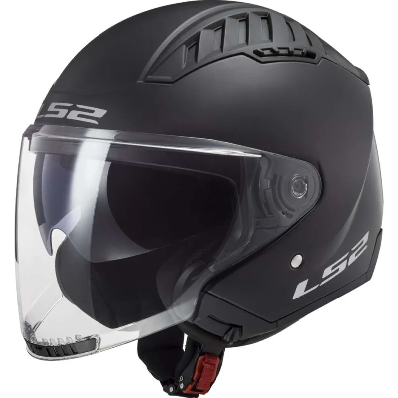 Casco Moto JetLs2 OF600 COPTER II Nero Opaco Subito Disponibile