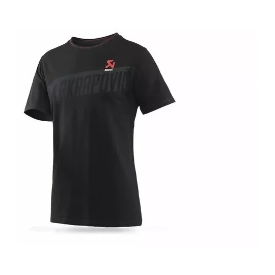 T-Shirt Uomo Akrapovic 802046 Nero 2XL Nuovo Arrivo