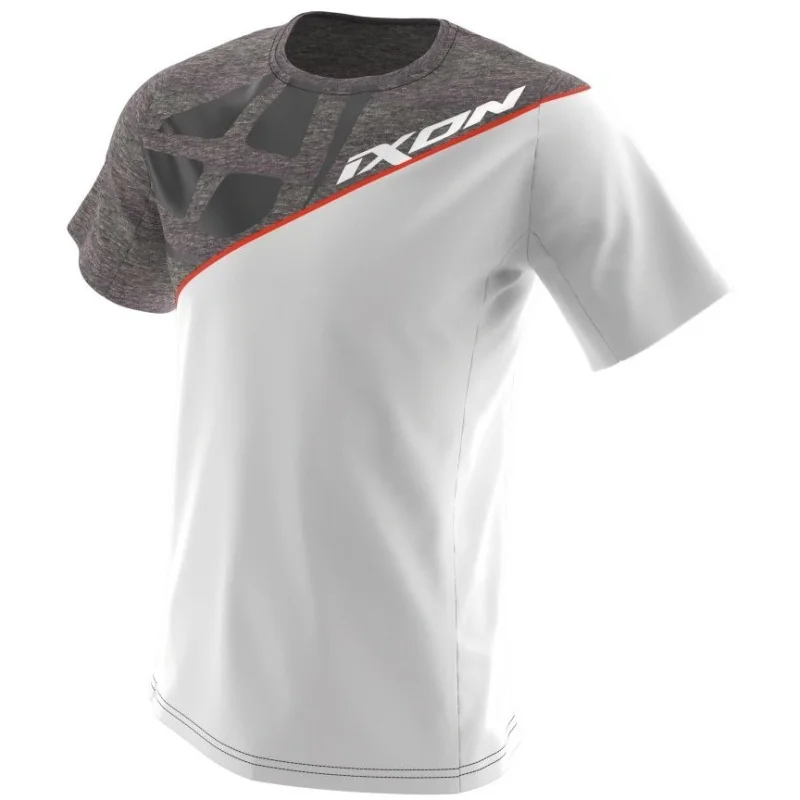 A Buon Prezzo T-Shirt Uomo Ixon FASTER Bianco Grigio