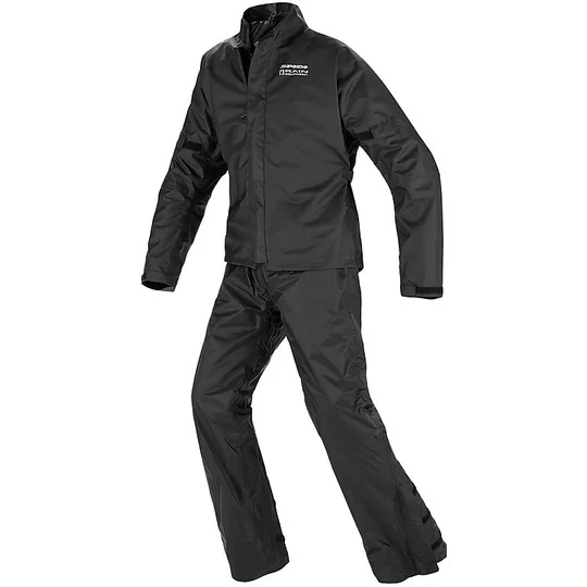 Acquista Ora Tuta Antipioggia Impermeabile 2 Pezzi Spidi BASIC RAIN Nero