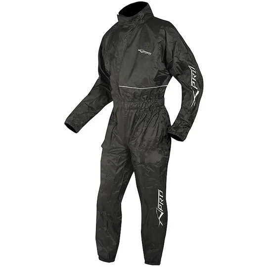 Tuta Antipioggia Intera Moto A-Pro LAGOON Nero Prezzo Di Fabbrica