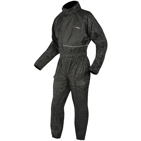 Tuta Antipioggia Intera Moto A-Pro SPLASH Nero Ultime Pezzi