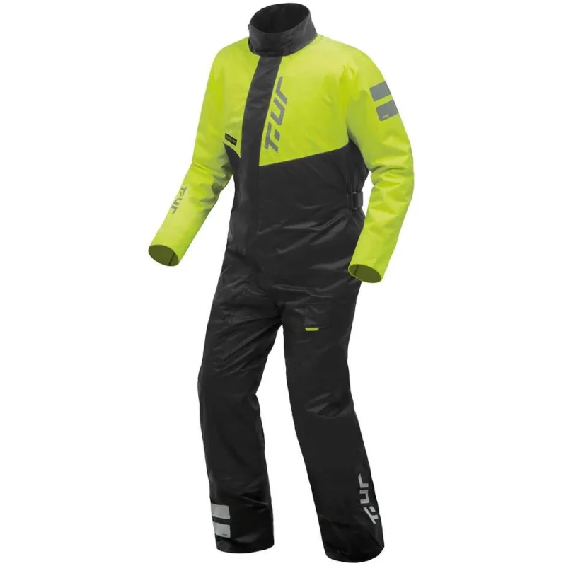 Tuta antipioggia InteraT-UR FULLTRIP HYDROSCUD Nero Giallo fluo Consegna Rapida