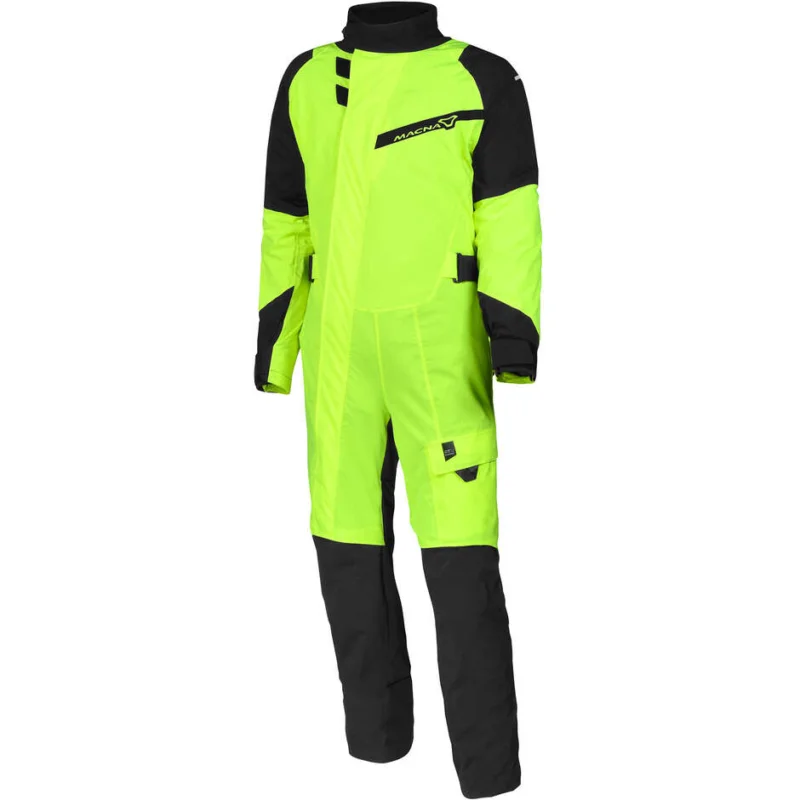 Tuta antipioggia Macna Hydra 3.0 Fluo Giallo Nero Popolare