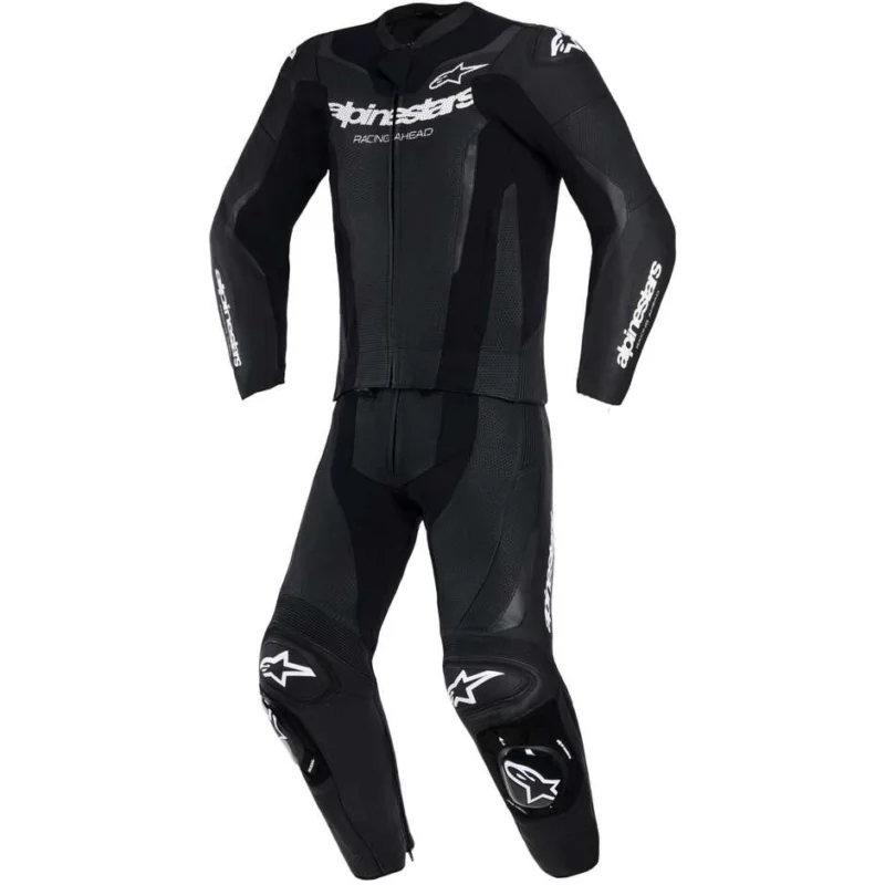 Tuta Moto Divisibile Alpinestars GP FORCE V2 2 PC Nero Soddisfatti O Rimborsati