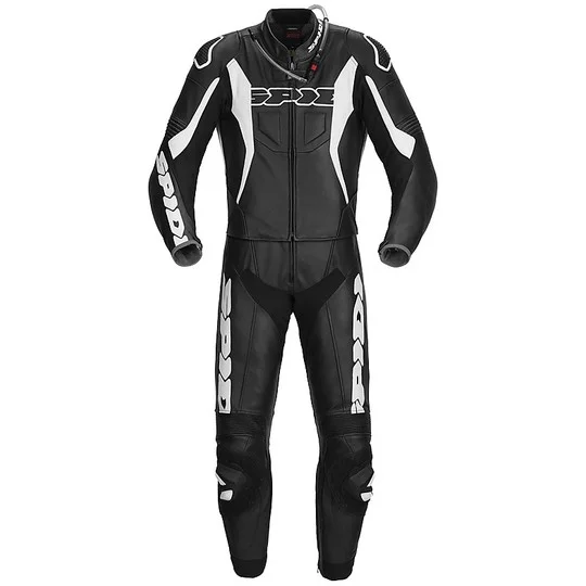 Ordina Subito Tuta Moto Divisibile in Pelle Spidi SPORT WARRIOR TOURING Nero