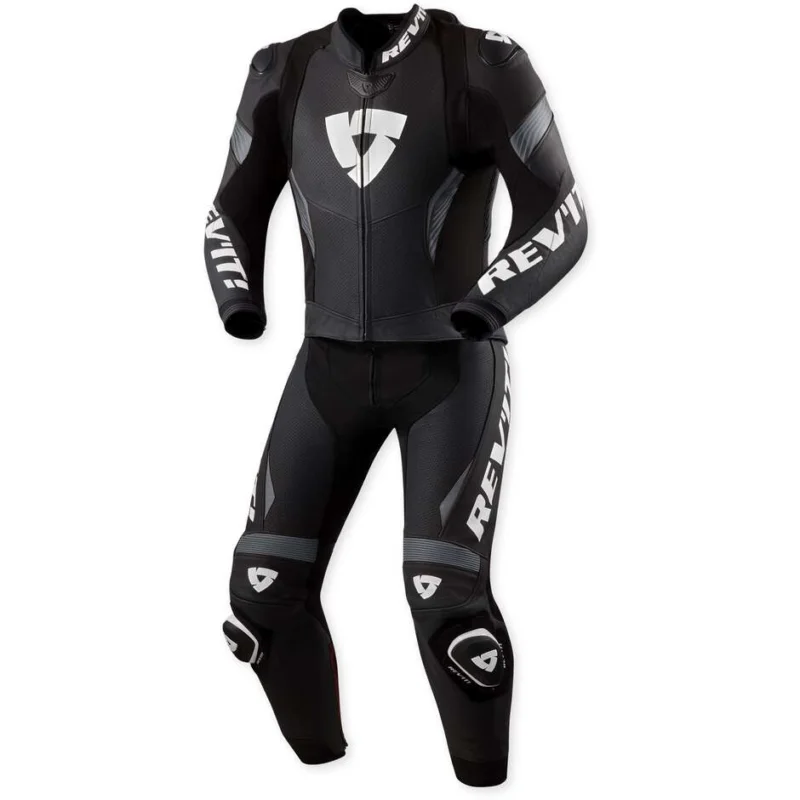 Sconto Tuta Moto Divisibile Rev'it Argon 3 Nero Bianco