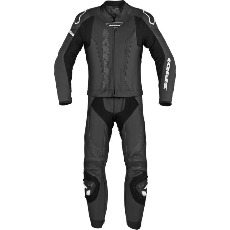 Nuovo Arrivo Tuta Moto Divisibile Spidi LASER TOURING Nero Bianco