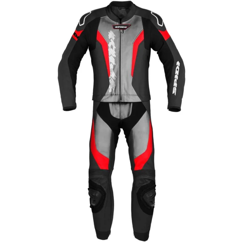 Tuta Moto Divisibile Spidi LASER TOURING Rosso nero Scelto Dai Clienti