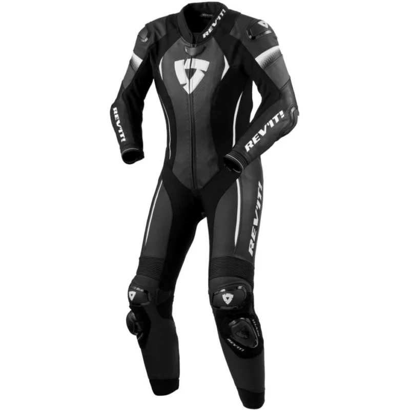 Tuta Moto Donna Intera Rev'it XENA 4 LADIES Nero Bianco Più Venduto