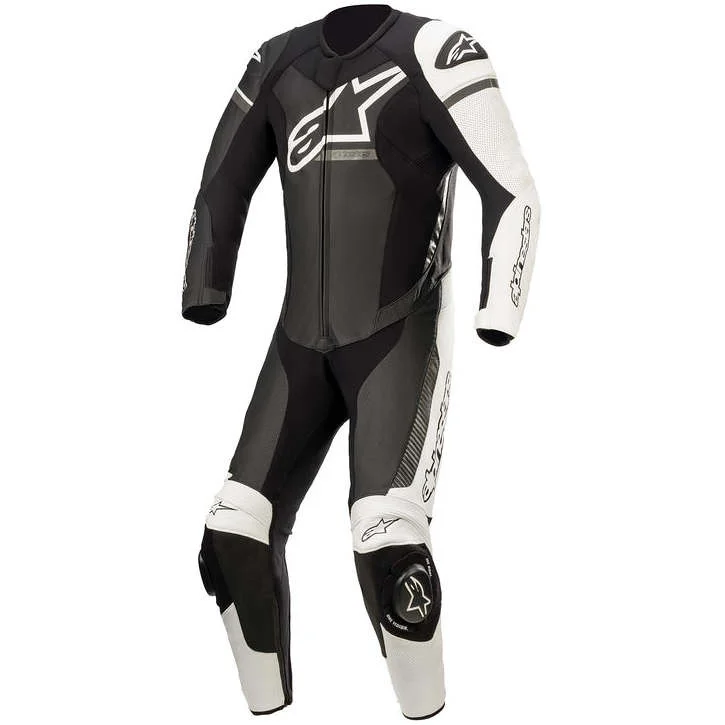 Tuta Moto Intera Alpinestars GP FORCE PHANTOM 1Pc Nero Bianco Grigio Reso Gratuito