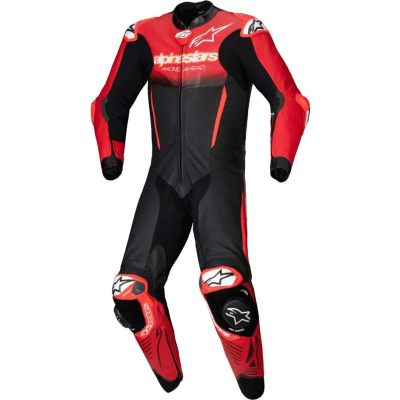 Must-Have Tuta Moto Intera Alpinestars GP-R7 1PC Nero Rosso