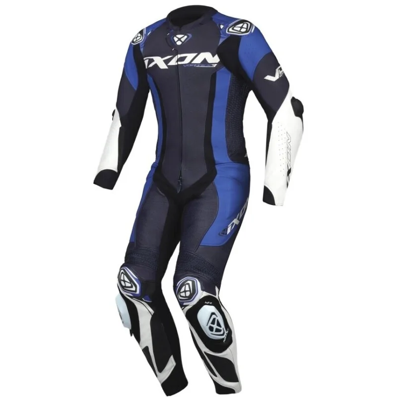 Tuta Moto Intera Ixon VORTEX 3 Blu Bianco Promozione Esclusiva