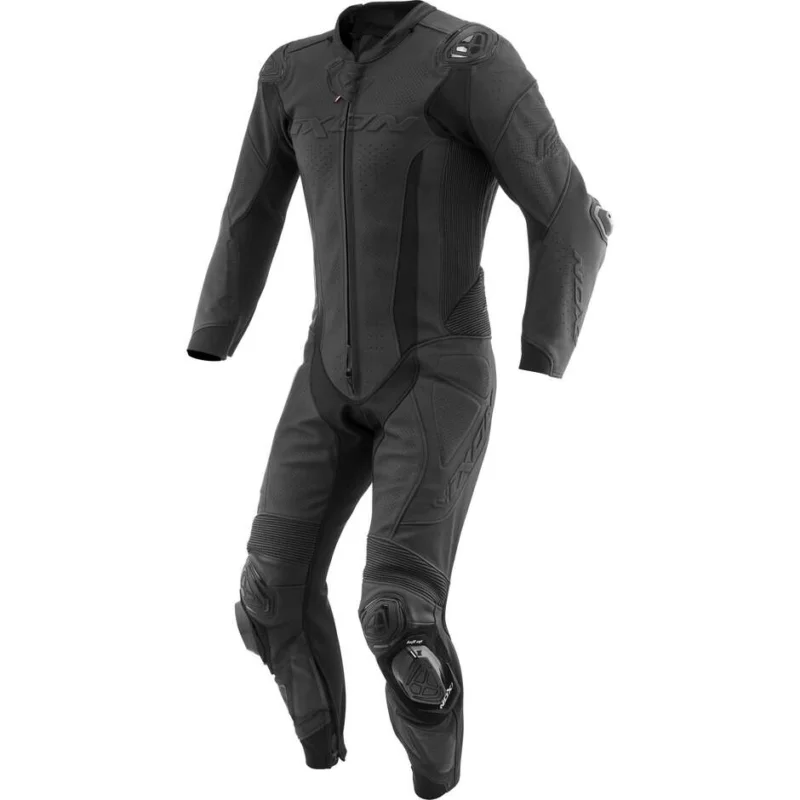Consegna Rapida Tuta Moto Intera Ixon VORTEX 3 Nero Nero