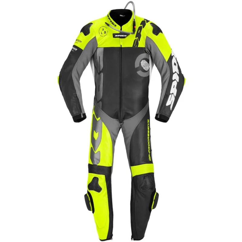 Promo Stagionale Tuta Moto Interna Spidi DP-PROGRESSIVE PRO Nero Giallo Fluo