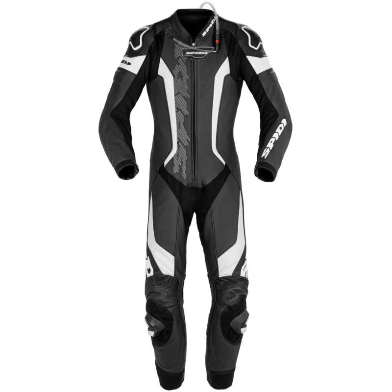 Professionale Tuta Moto Interna Spidi LASER PRO PERFORATED Nero Bianco