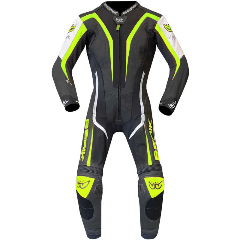 Tuta Moto professionale Da Donna Berik 2.0 LS1171329 Lady Nero Giallo Direttamente Dal Produttore