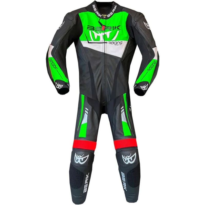 Prezzo Scontato Tuta Moto Professionale In Pelle Berik 2.0 LS1-251390 Nero Verde
