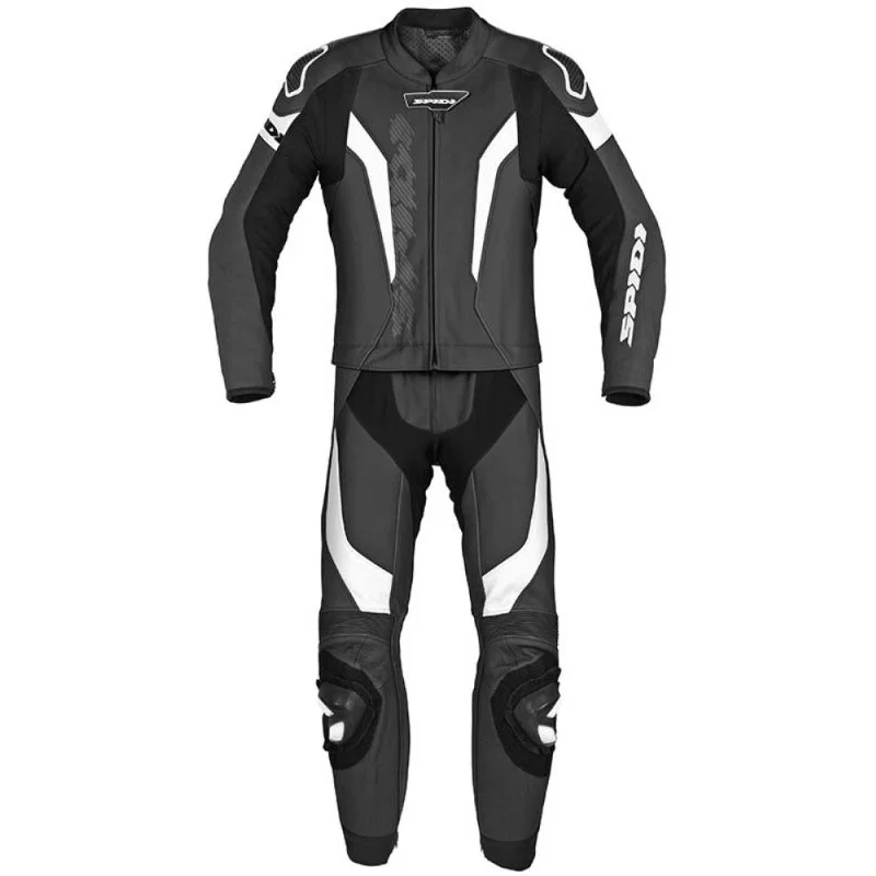 Tuta Moto Spidi LASER TOURING SHORT Bianco nero Scelto Dai Clienti