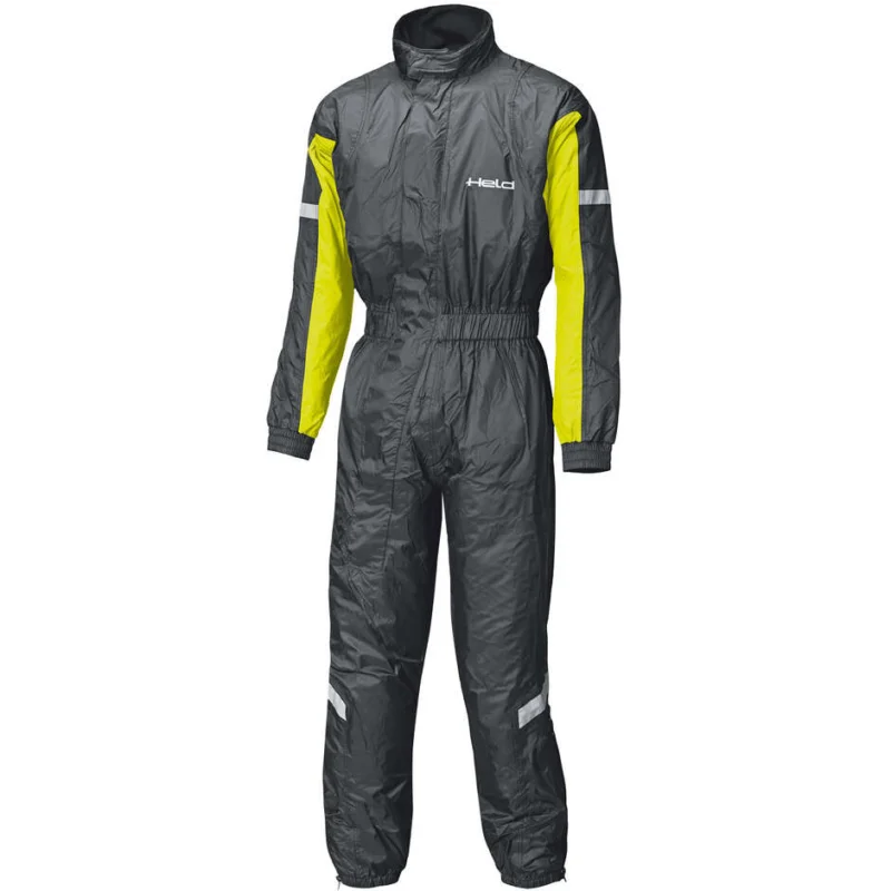 Tuta Nera Antipioggia Held Splash II Nero Giallo Fluo Popolare