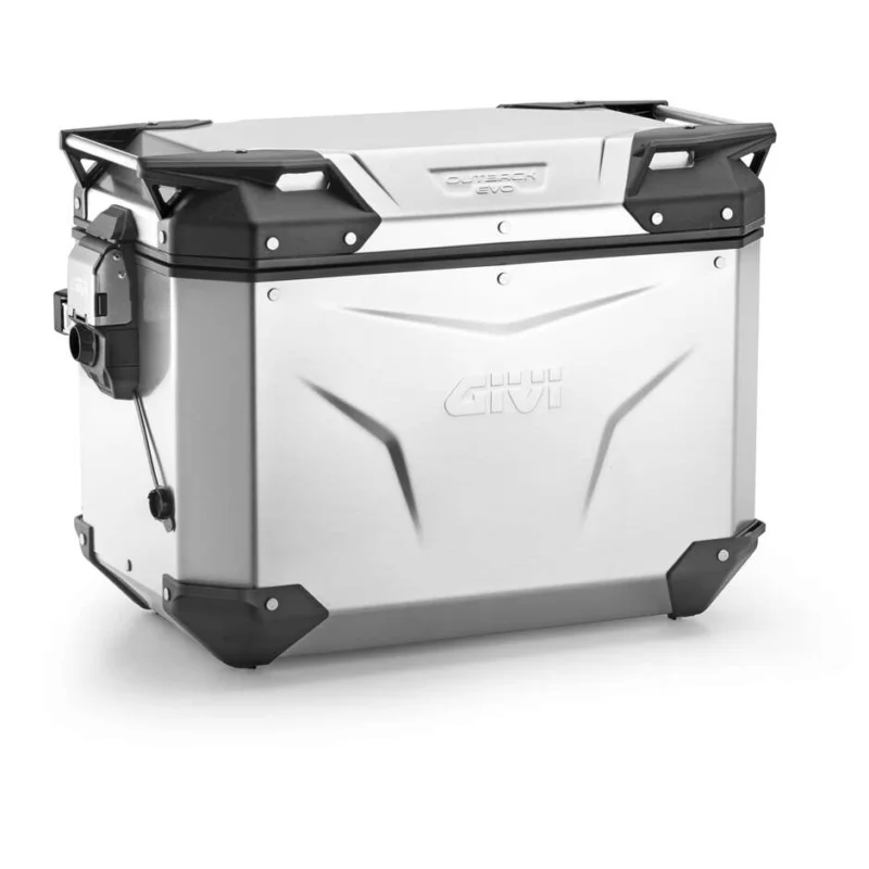 Valigia Laterale Destra Givi OBKEV48 TREKKER OUTBACK EVO SMART Security Lock Alluminio Naturale - Monokey Cam-Side Bestseller