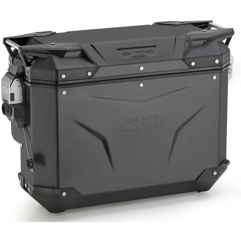 Di Tendenza Valigia Laterale Destra Givi OBKEVS33 TREKKER OUTBACK EVO SMART SCANTONATA Black Line - Monokey Cam-Side