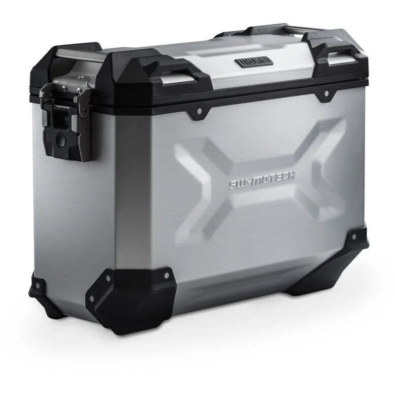 Soddisfatti O Rimborsati Valigia Laterale Destra TRAX ADVENTURE Sw-Motech ALK.00.733.11000R/S 37 Lt Argento