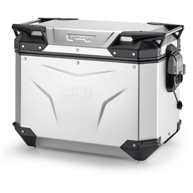 Valigia Laterale Sinistra Givi OBKEV48 TREKKER OUTBACK EVO SMART Security Lock Alluminio Anodizzato - Monokey Cam-Side Super Prezzo