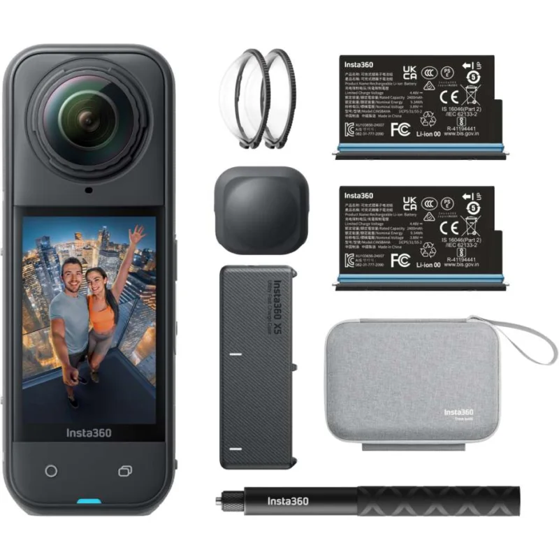 Videocamera Insta360 X5 - Essential Bundle Occasione