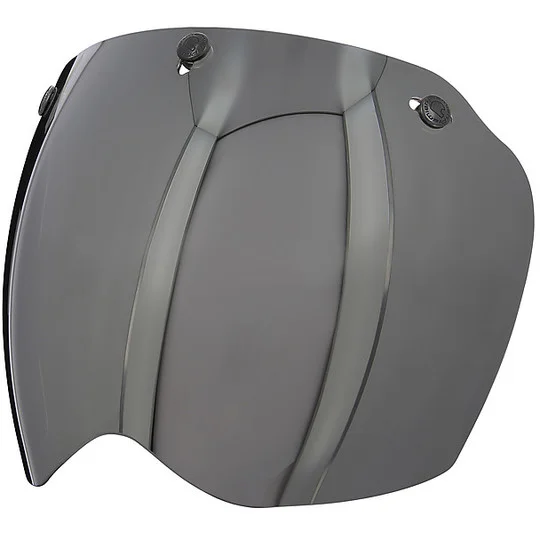 Visiera 3 Bottoni Silver Chromed Originale Premier Per Modelli MX c/naso Sconto