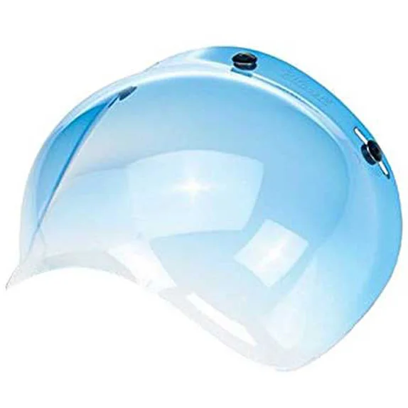Visiera A Bolle Blu Per Casco Airoh Garage / Riot Solo Oggi