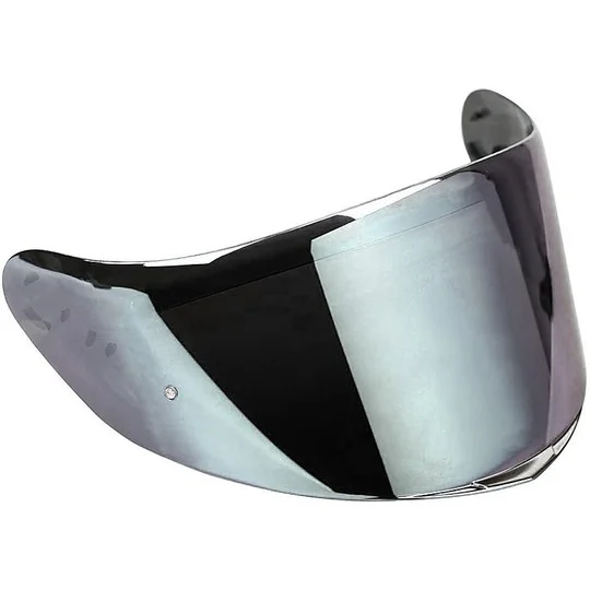 Visiera a Specchio SilverPredisposta per Pinlock AG Vemar per Casco HURRICANE Offerta Del Giorno