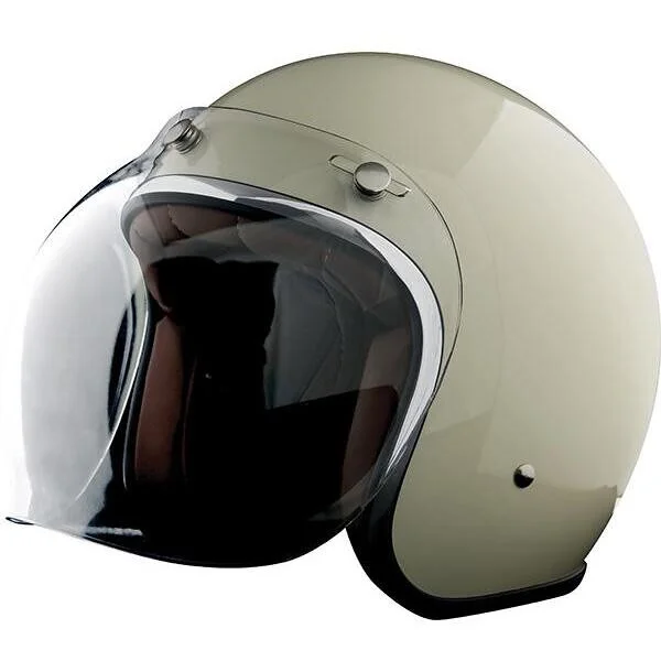 Spedito Oggi Visiera Chiara a Bolla 3 Bottoni Stormer per Casco PEARL
