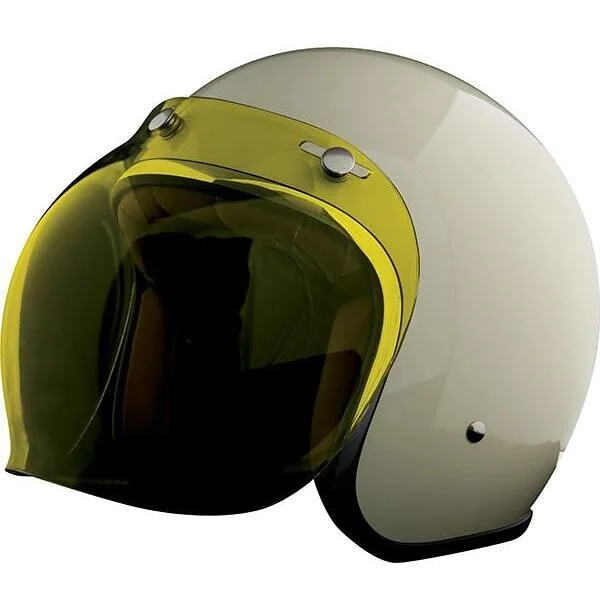 Visiera Gialla a Bolla 3 Bottoni Stormer per Casco PEARL Ultime Pezzi