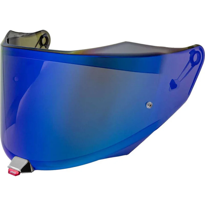 Economico Visiera Iridium Blu Kyt per Casco R1R