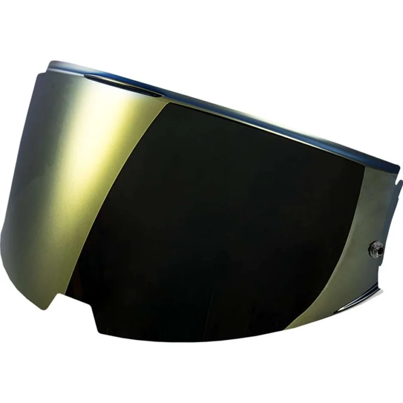 Popolare Visiera Iridium Oro Ls2 per Casco FF906 ADVANT Predisposta per Pinlock
