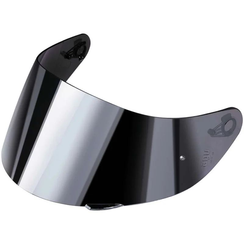 Visiera Iridium Silver GT4 Per Caschi AGV K5 s / K3 sv (XS-S-MS) Predisposta per Pinlock Spedizione Gratuita