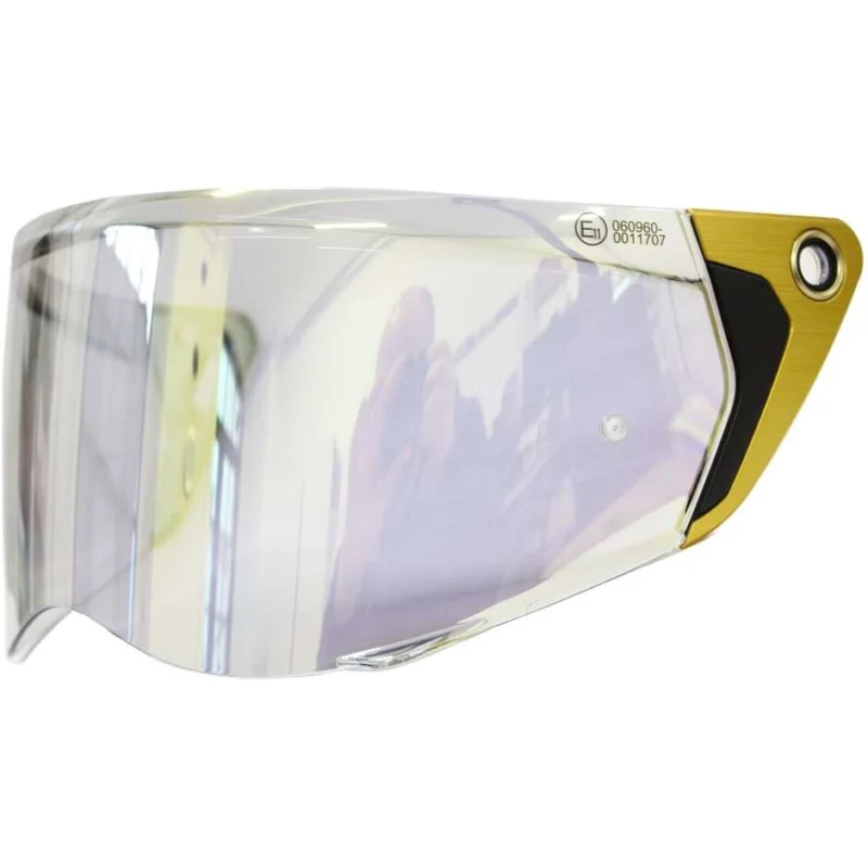 Popolare Visiera KDF-19 Specchio Gold Edition per Scorpion EXO-HX1 CARBON SE