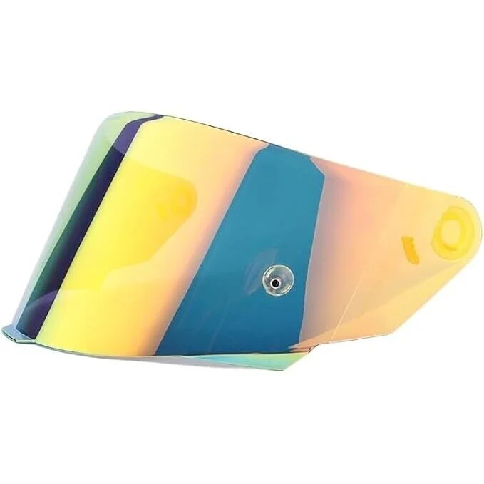 Offerta Lampo Visiera Kyt per Casco TT COURSE Iridium Oro
