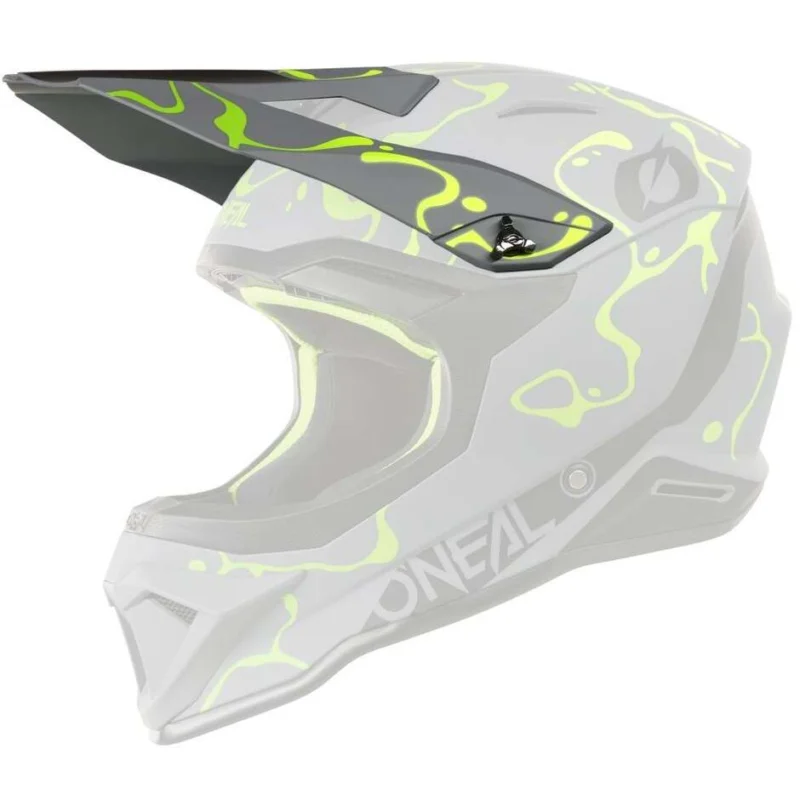 Scelto Dai Clienti Visiera O'NEAL Per Casco 1SRS SPLASH Grigio Giallo Fluo